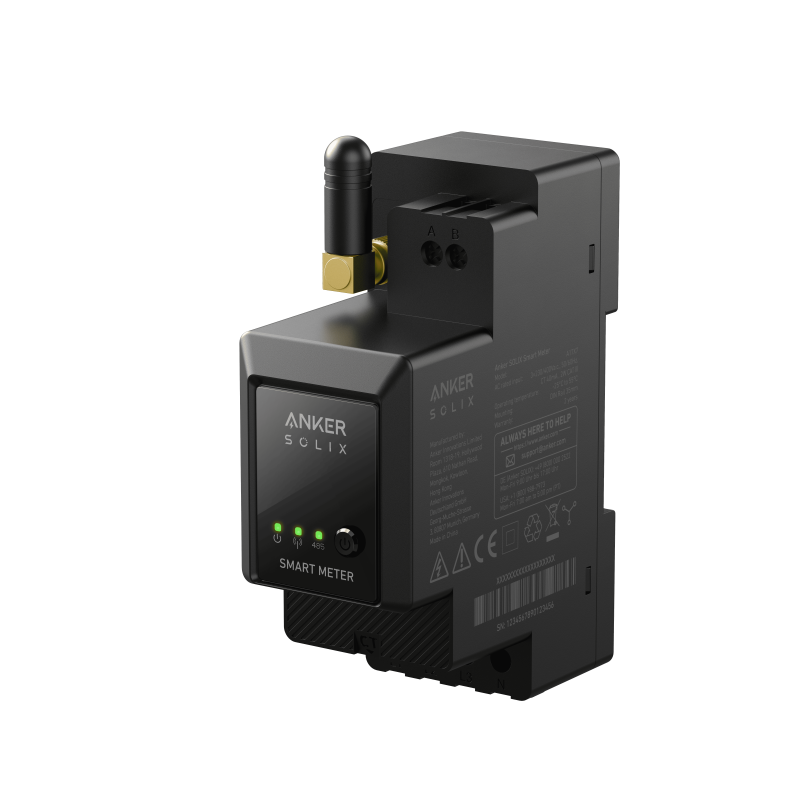 Anker SOLIX contador inteligente Batería panel solar Plug and Play