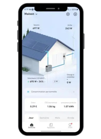 Batería Panneau Solaire Plug and Play Anker Solarbank AC 1,6 kWh
