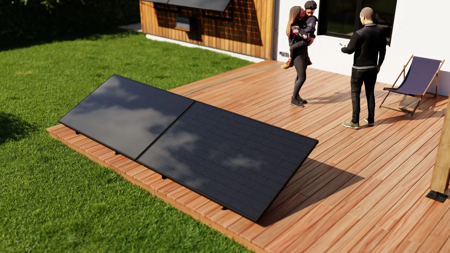 Estacion Solar 2400W Plug & Play