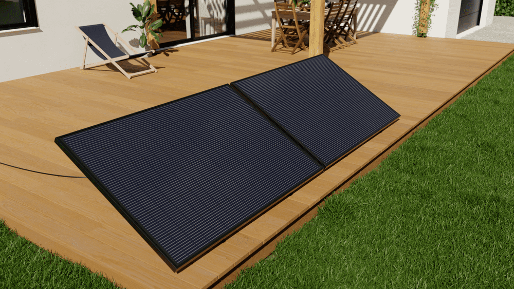 Estacion Solar 2400W Plug & Play