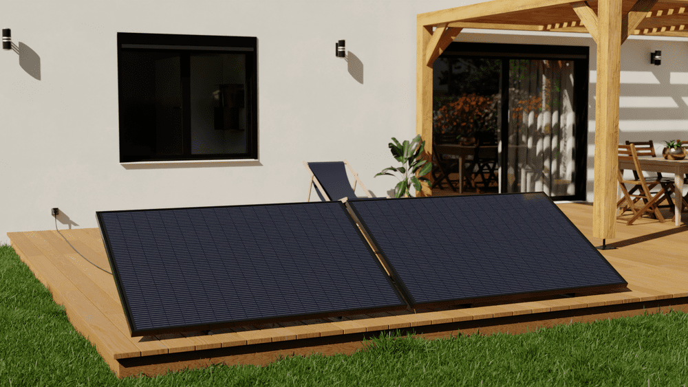 Estacion Solar 2400W Plug & Play