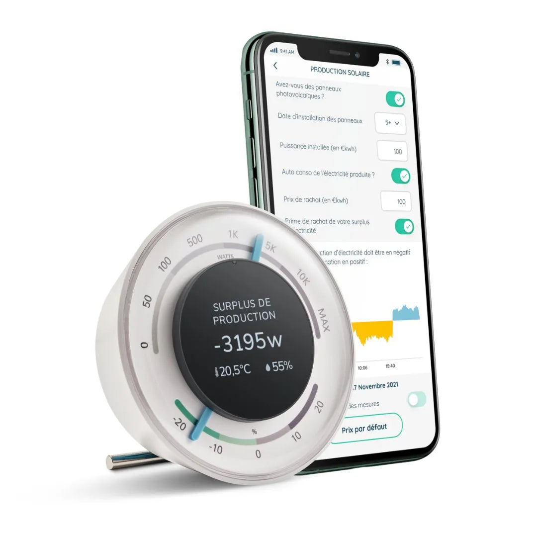 Sensor en el disyuntor principal